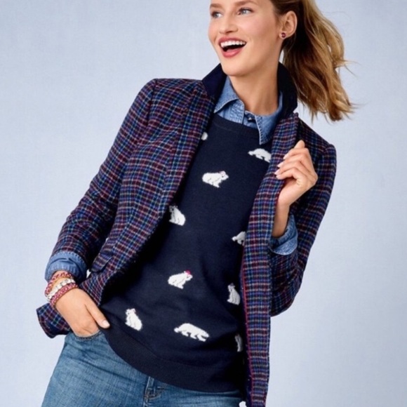 Talbots Black Sweater with Polar Bear Design - Picture 8 of 8